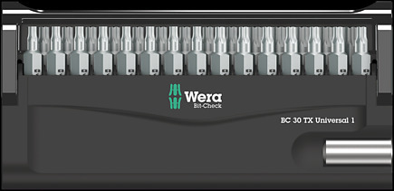 Wera Bit-Check 30 TX Universal 1 SB