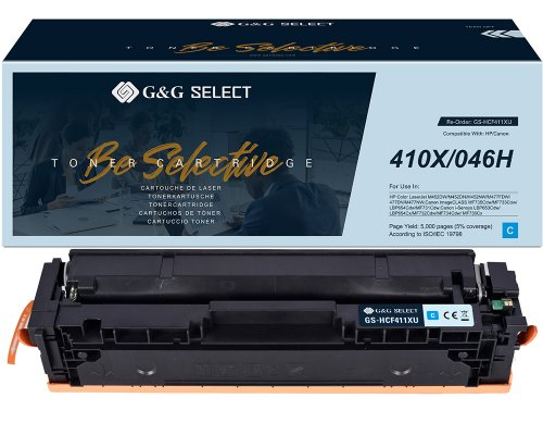 G&G Select XL-Toner kompatibel mit HP 410X/&shy; CF411X