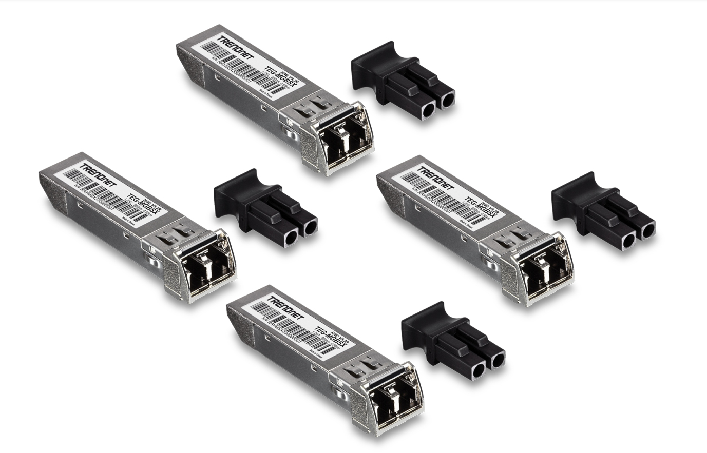 TRENDnet Mini-GBIC Multi-Mode LC Module 550m 4xTEG-MGBSX