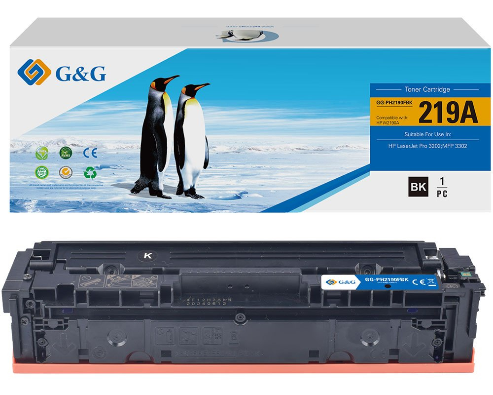 G&G Toner kompatibel mit HP 219A schwarz