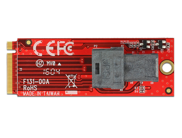 DELOCK Adapter M.2 Key M > SFF-8643 NVMe PCIe 4.0