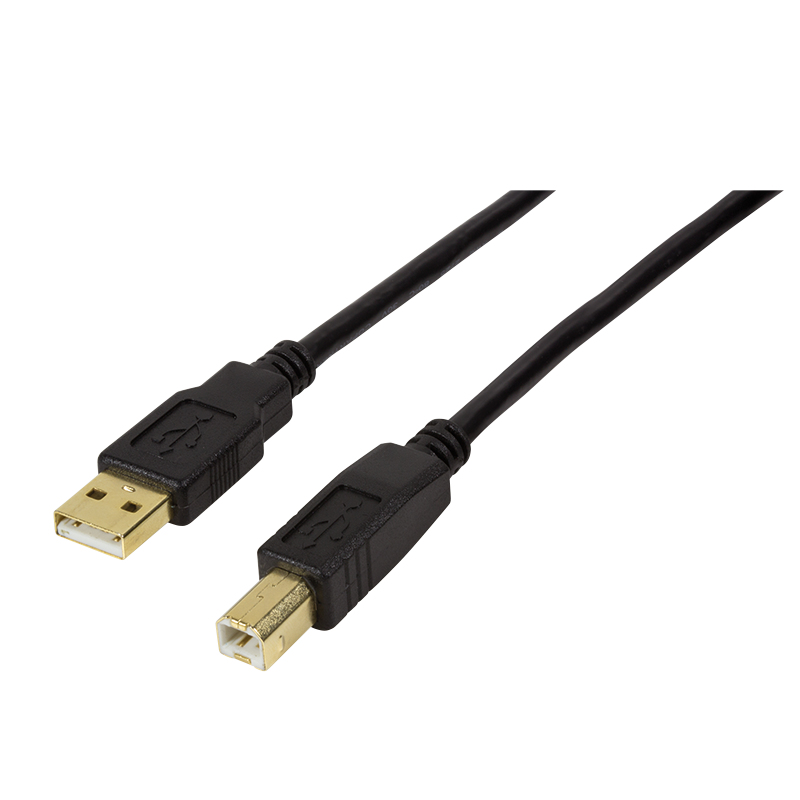 Logilink USB 2.0 AM/&shy;BM Active Repeater Kabel, 10m