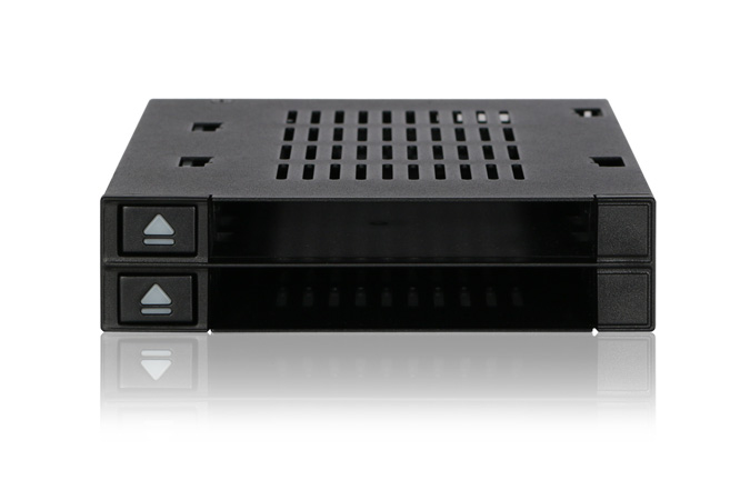 Backplane IcyDock 2x6,3cm SATAI-III/&shy;SSD/&shy;SAS MB522SP-B