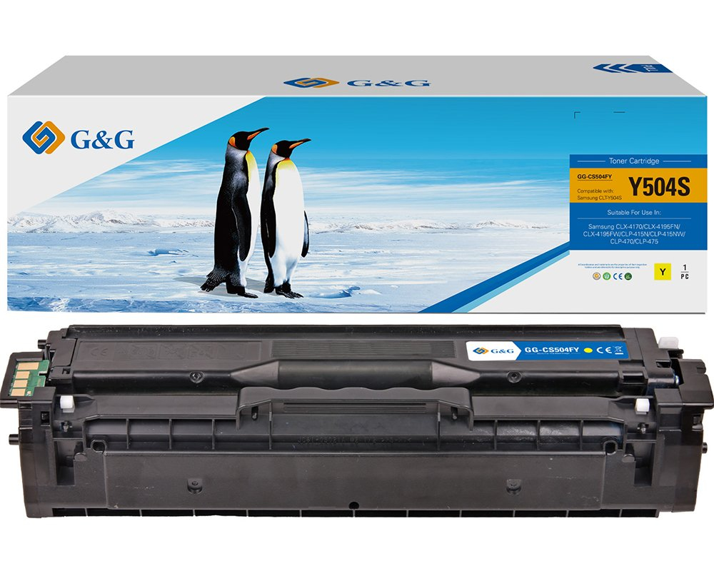 G&G Toner kompatibel mit Samsung Y504S/­ HP SU502A G&G Toner kompatibel mit Samsung Y504S/­ HP SU502A