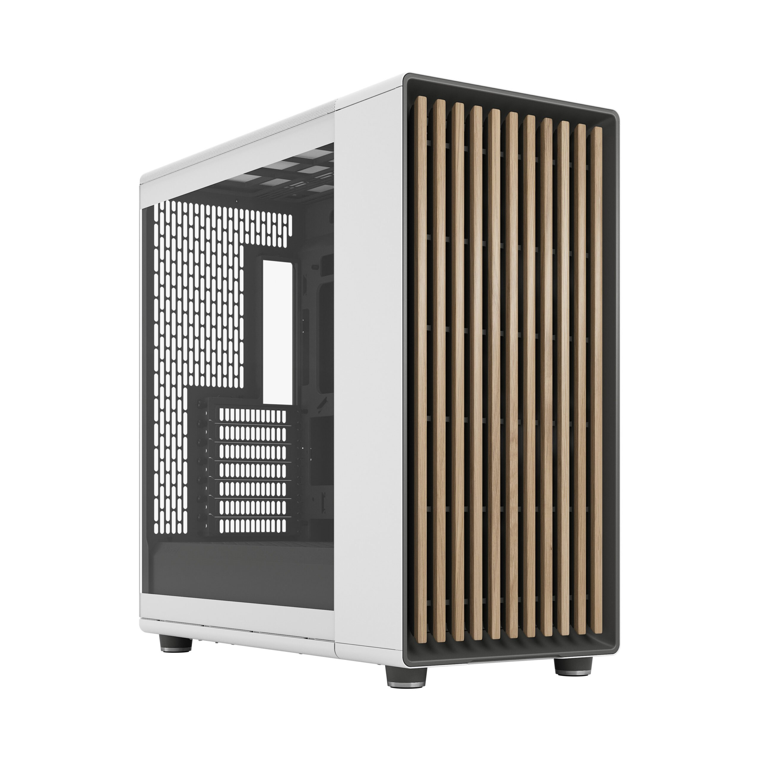 FRACTAL DESIGN Geh North XL RC Chalk White TG Clear FRACTAL DESIGN Geh North XL RC Chalk White TG Clear