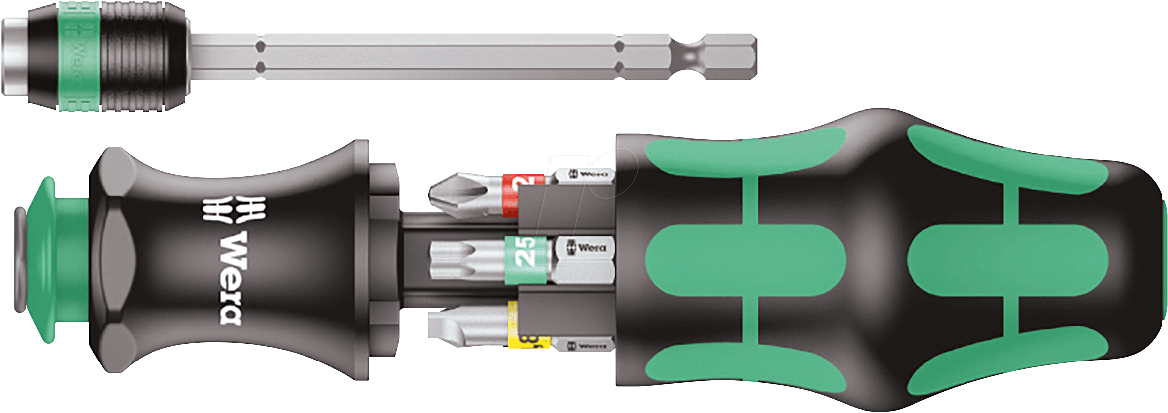 Wera Kraftform Kompakt 20 Tool Finder 1 m. Tasche, 7-teilig