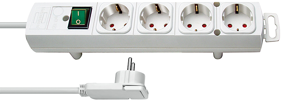 Brennenstuhl Steckdosenl. Comfort-Line 4x 2m Flachstecker Brennenstuhl Steckdosenl. Comfort-Line 4x 2m Flachstecker