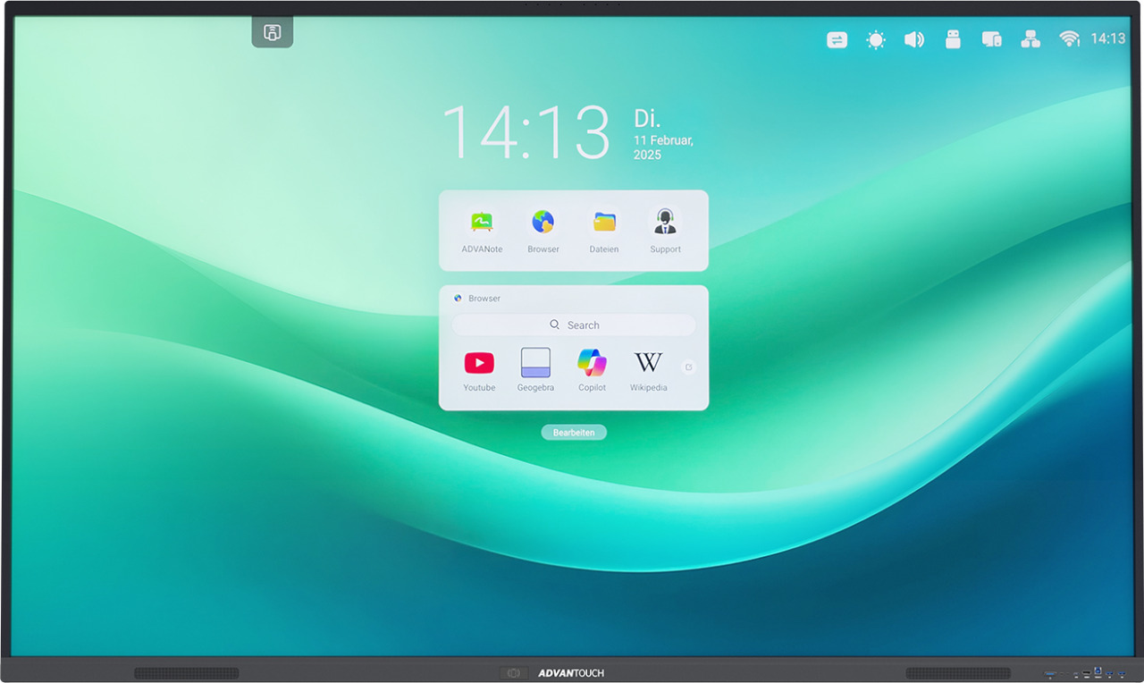Mebikon ADVANTouch vGAP5 86" Touch- Display schwarz (Speditionsv