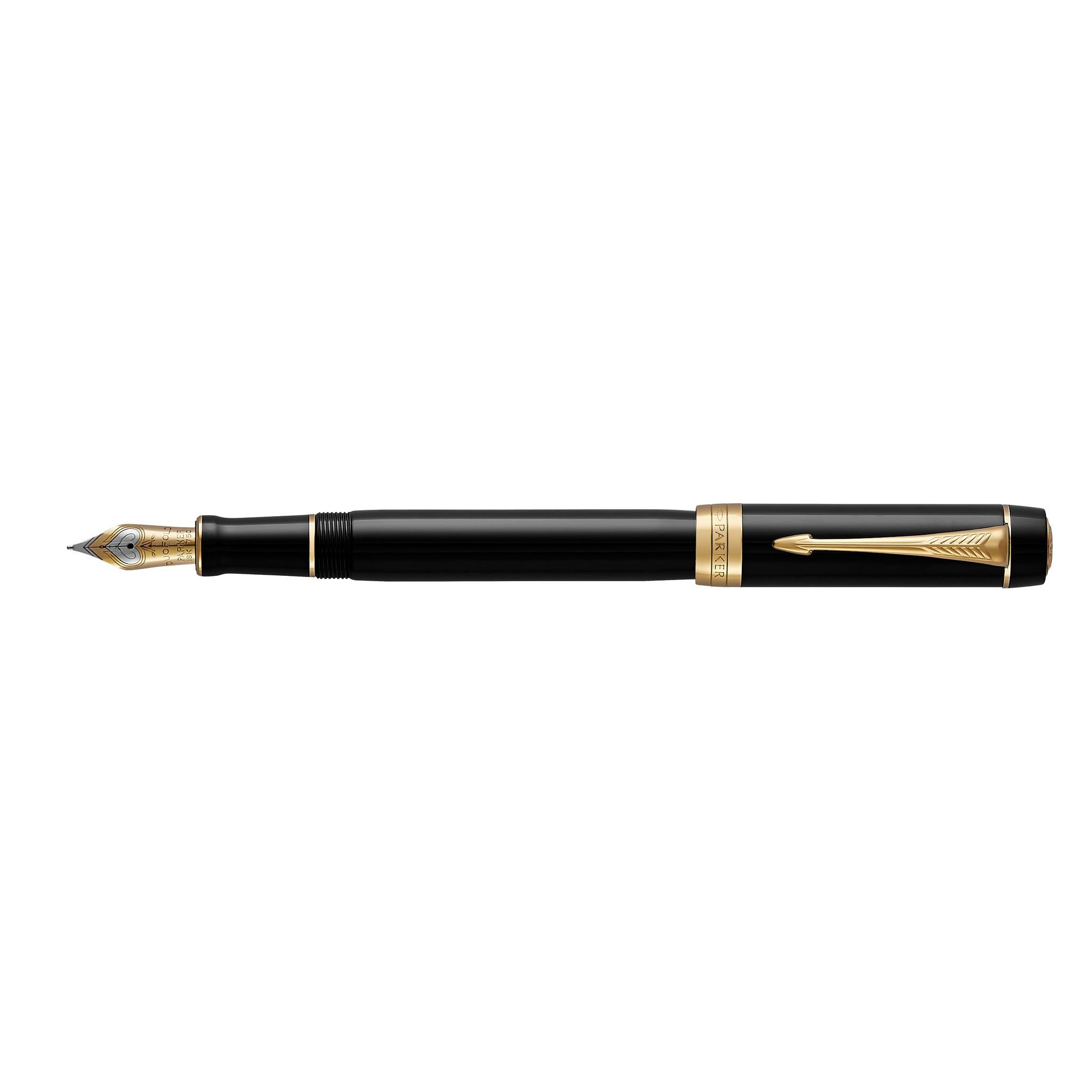 PARKER Füller Duofold Cl. Black                      M Geschenkb
