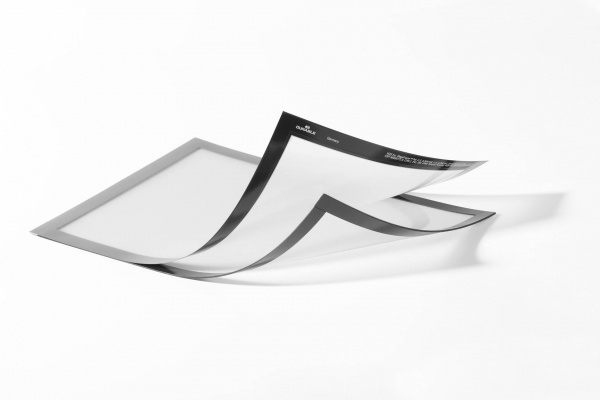 DURABLE DURAFRAME MAGNETIC PLUS A4 2 Stück silber