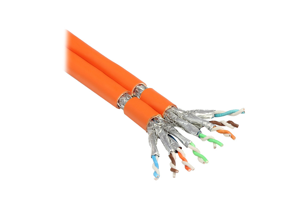 Good Connections Verlegekabel Cat.7 Duplex S/­FTP LSZH 100m Good Connections Verlegekabel Cat.7 Duplex S/­FTP LSZH 100m