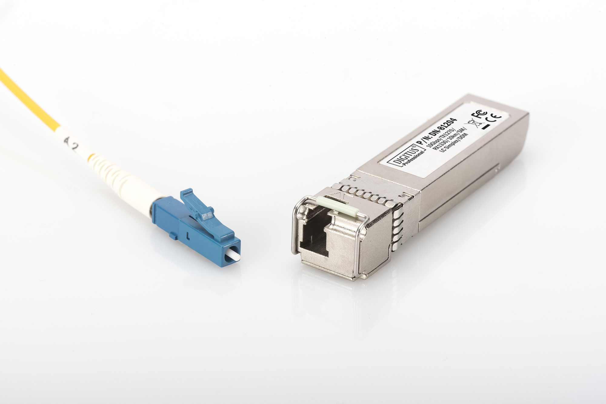 DIGITUS Modul SFP+ DDM LC SX 10Gbps SM BD Tx1270/&shy;Rx1330 10km