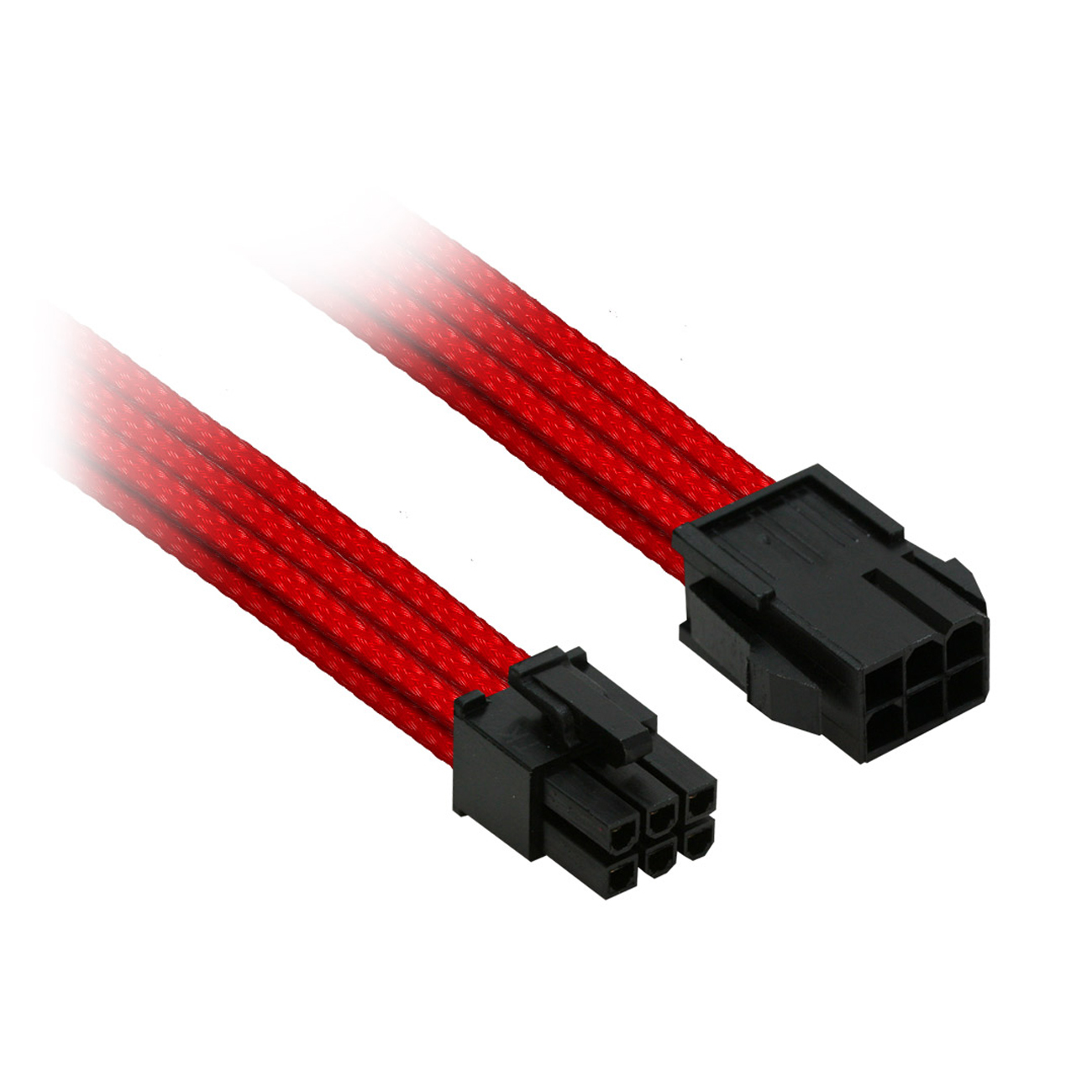 Nanoxia Kabel 6pin PCI-E Verlängerung, 30 cm, rot