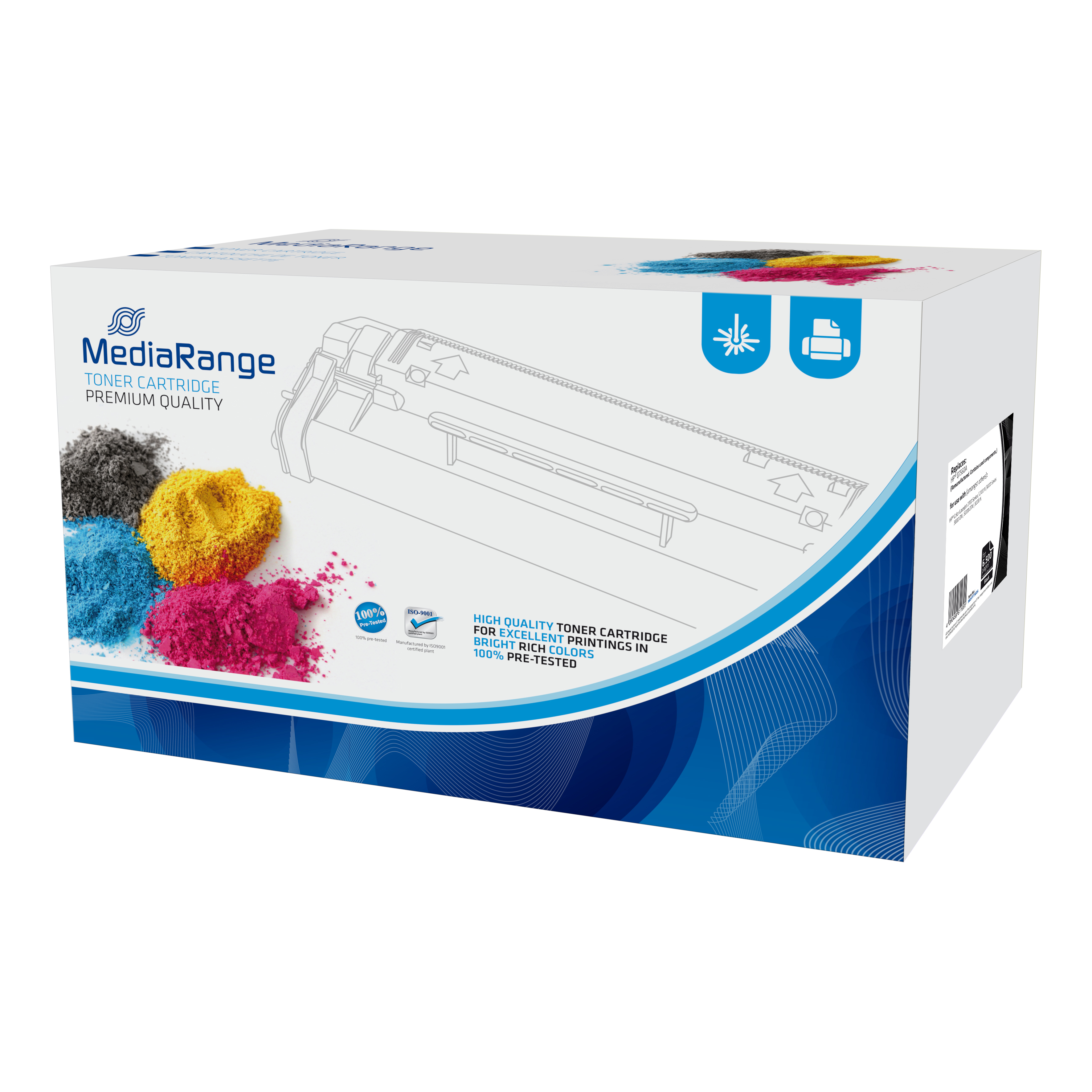 MediaRange Toner HP für Q7560A/­314A schwarz MediaRange Toner HP für Q7560A/­314A schwarz