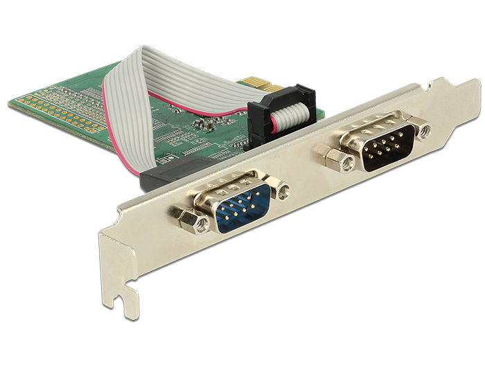 DELOCK PCI Expr Card 2x D-Sub9
