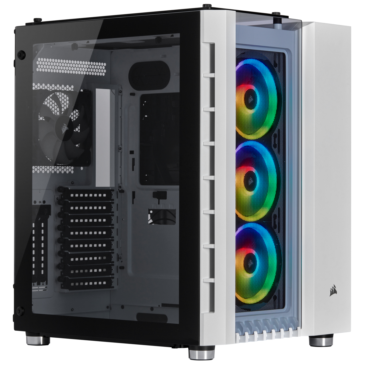 Geh CORSAIR Midi Crystal 680X RGB/&shy;WHITE