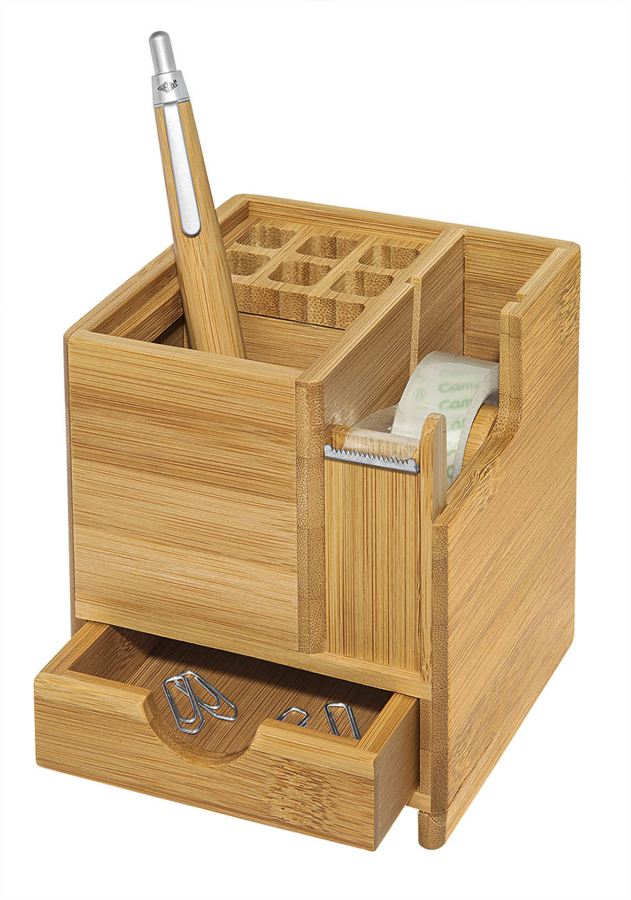 WEDO Tischorganizer Bambus inkl. Abroller