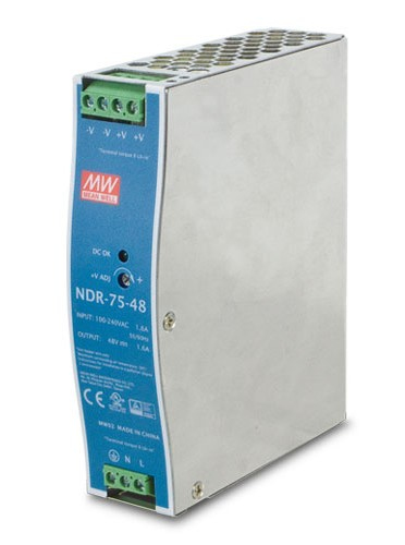 PLANET Din-Rail Power Supply (PWR-75-48) 75 watts, 48V,