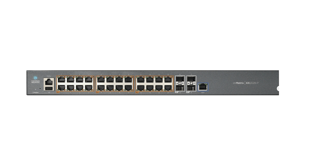 Cambium Networks cnMatrix EX2028-P  24*RJ45 4*SFP+ 400W PoE