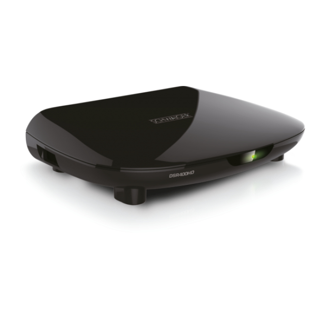 Schwaiger DVB-S2 Receiver mit USB-Anschluss FTA Schwarz