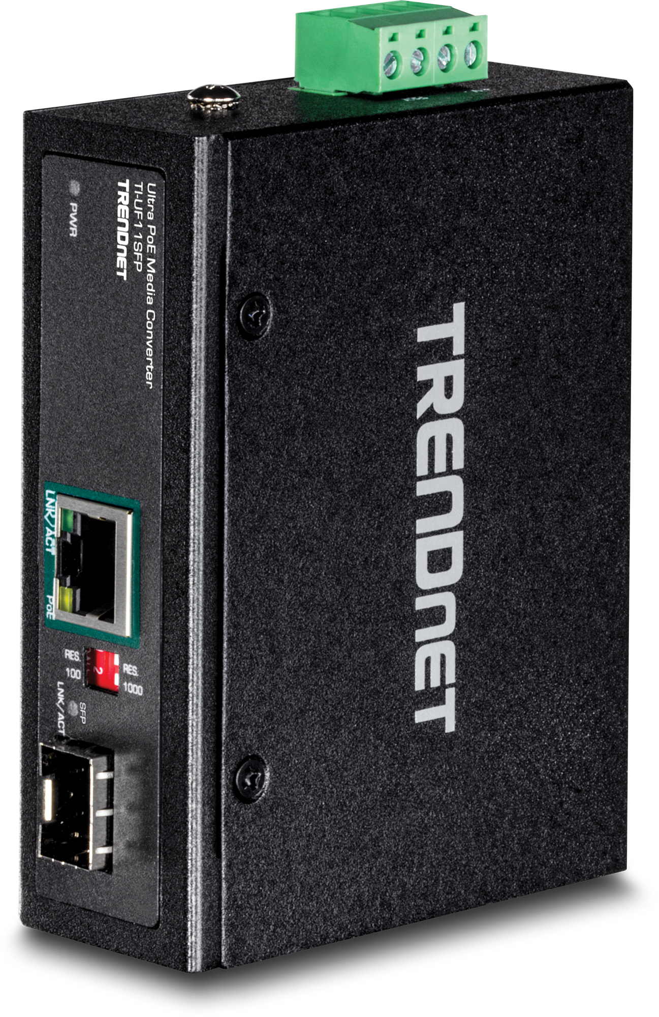 TRENDnet Industrial Medienkonv. SFP->1000BASE-T PoE++