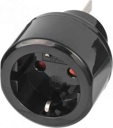 Brennenstuhl Adapter Travel Stecksyst. DE/&shy;Aufsatz Austr/&shy;Chi
