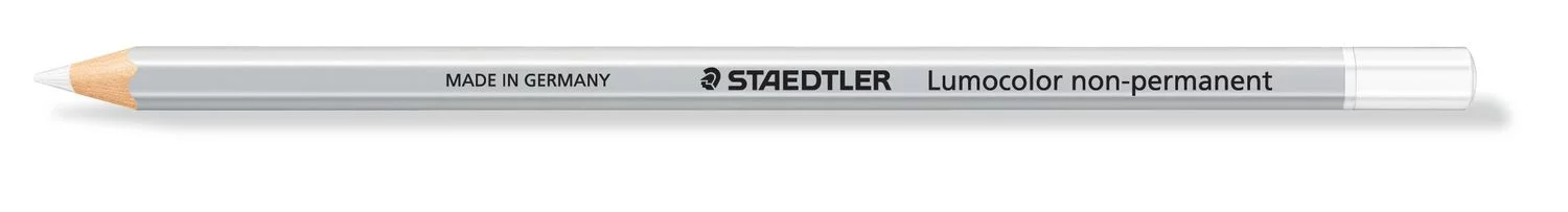 STAEDTLER Trockenmarker nonpermanent weiß 12 Stück