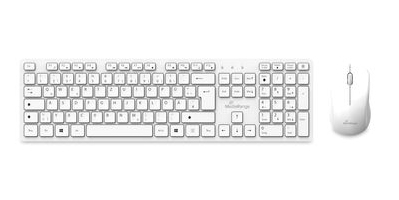 MediaRange Funk-Tastatur und Maus Set, QWERTZ , Weiß MediaRange Funk-Tastatur und Maus Set, QWERTZ , Weiß