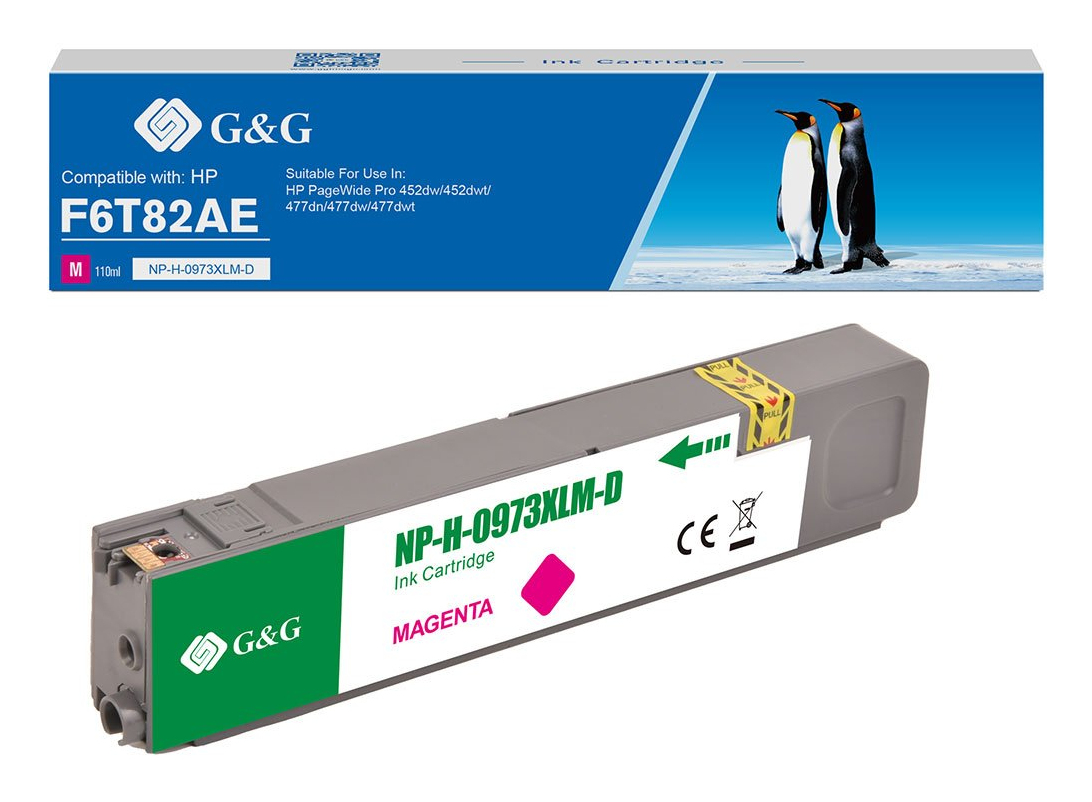G&G Tintenpatrone kompatibel HP 973X/&shy; F6T82AE XL-Magenta