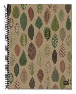 Miquelrius Notizblock ECOLEAVES Recycle A4 80 Blatt