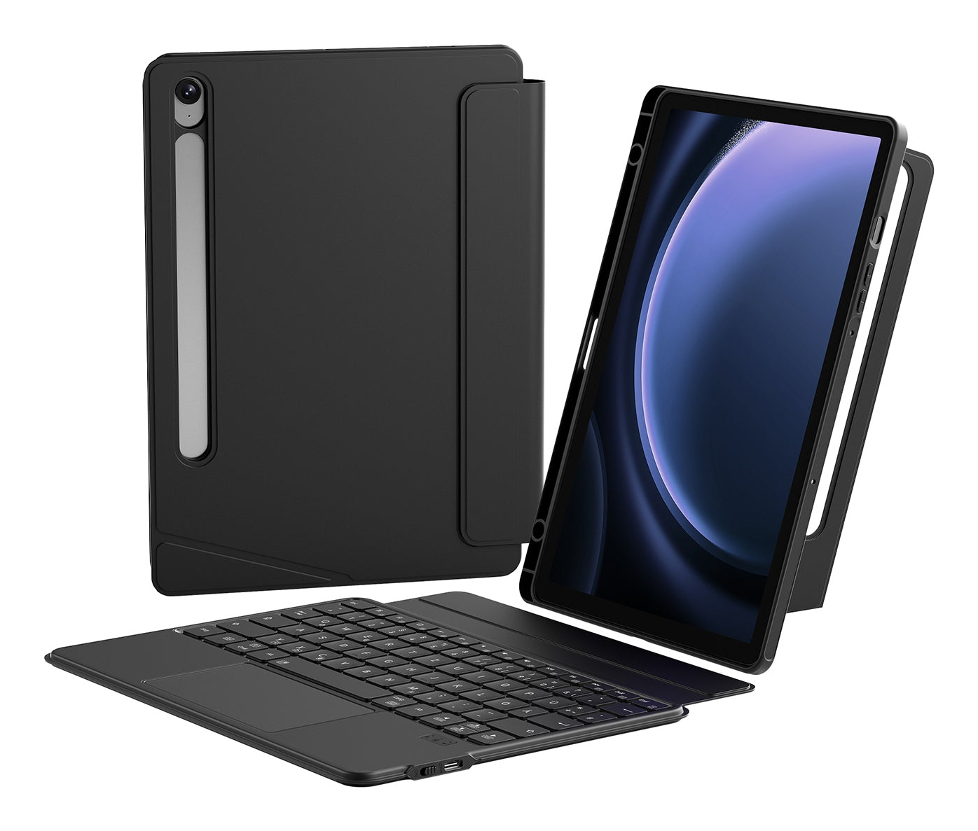 inateck N0064_black Galaxy Tab Tastatur mit Touchpad