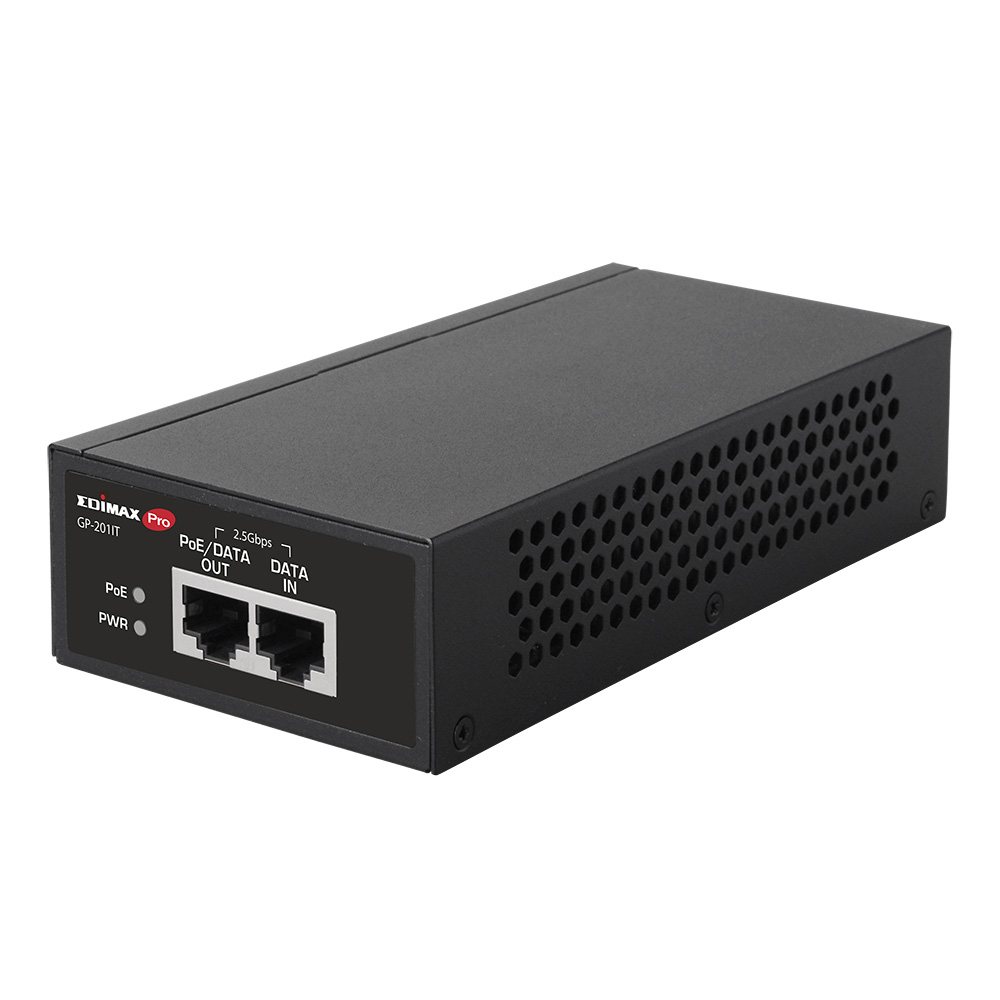 EDIMAX Injektor PRO PoE+ 2.5 Gigabit GP-201IT 30Watt Ausg.