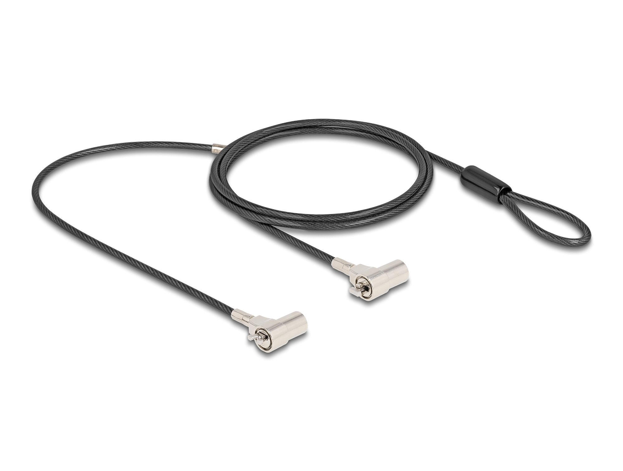 NAVILOCK Dual Notebook Sicherungskabel 2 Kesnington Slots
