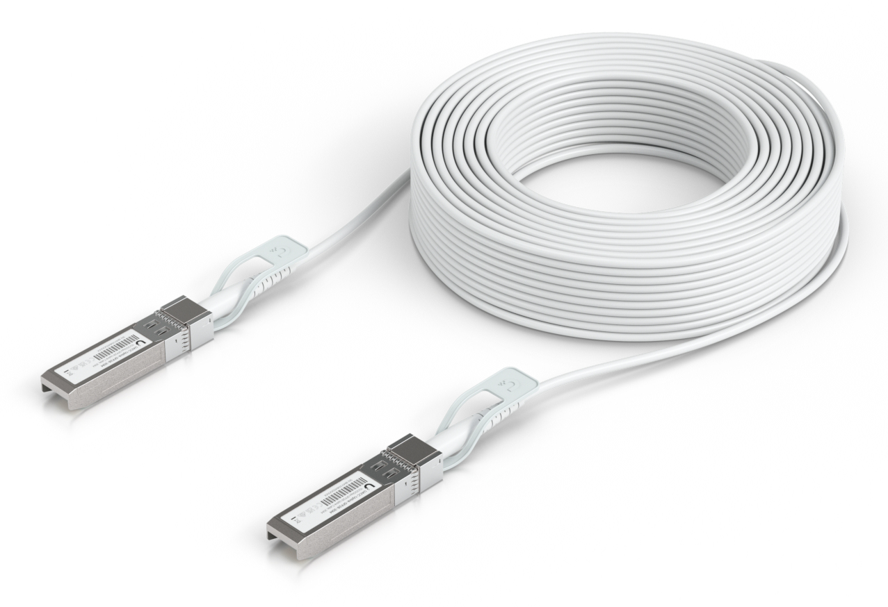 Ubiquiti SFP28 10/­25Gbps uplink cable 30m Ubiquiti SFP28 10/­25Gbps uplink cable 30m