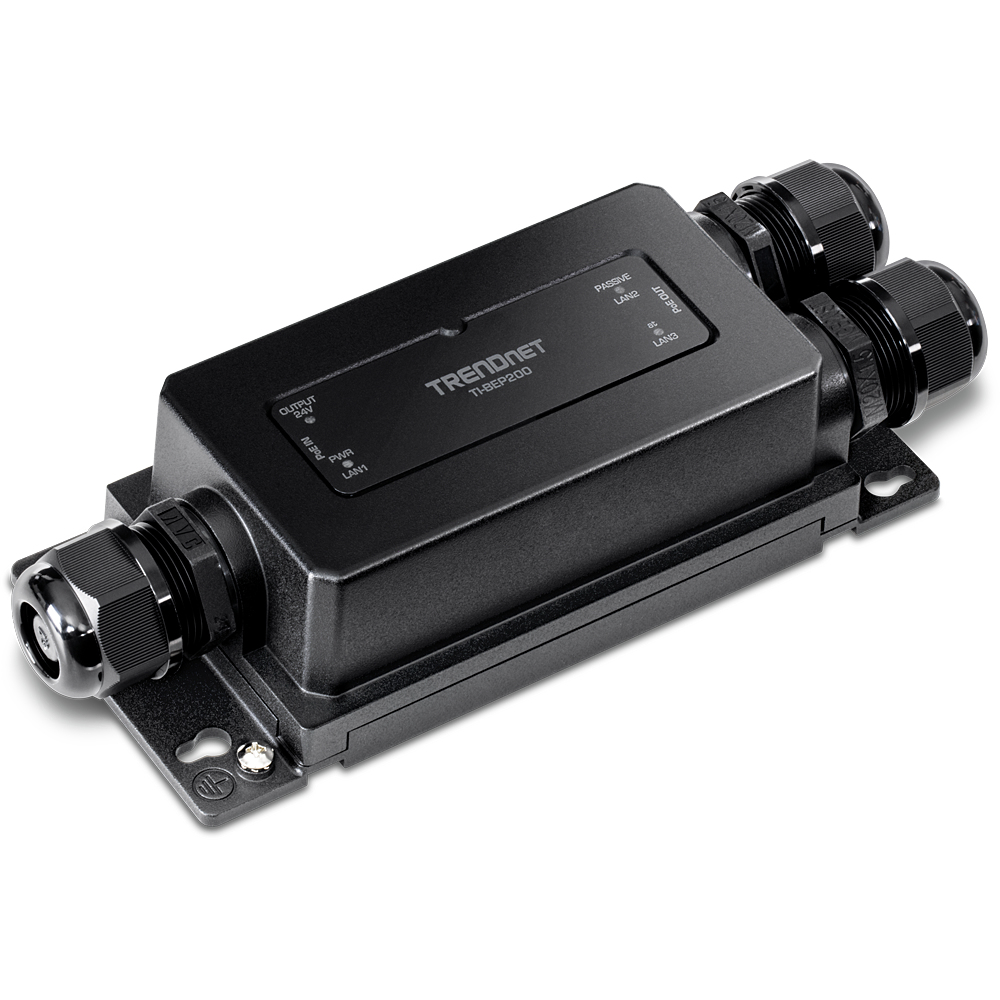 TRENDnet Industrial Outdoor Extender Gbit PoE++ aktiv/&shy;passiv