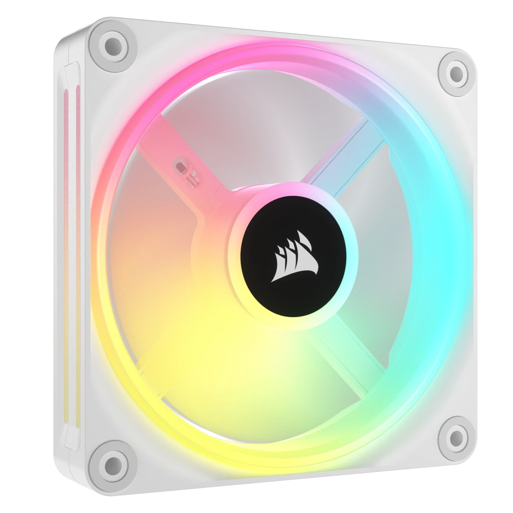 CORSAIR Lüfter QX120 RGB LED 120*120*25 Fan White Triple CORSAIR Lüfter QX120 RGB LED 120*120*25 Fan White Triple