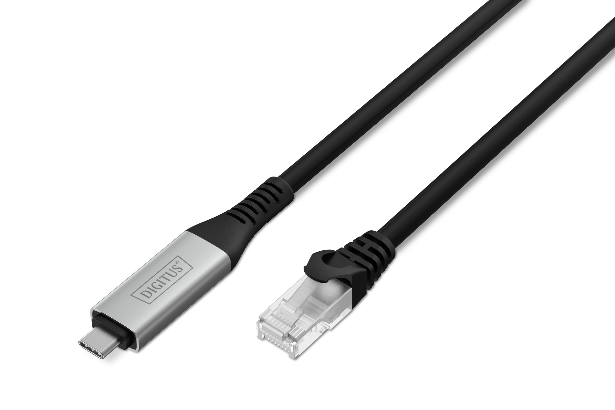 DIGITUS USB 3.2.RJ45 Ethernet Kabel S/&shy;FTP 2 m