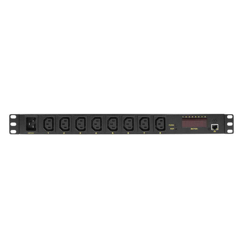 Logilink IP Steckdosenleiste 19" 8fach Einbau 1HE schwarz