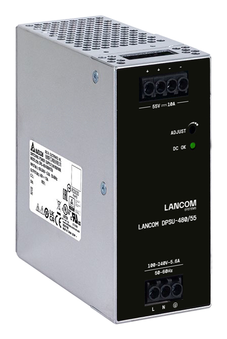 LANCOM DPSU-480/&shy;55 480W Hutschienen Netzteil für IGS-3510XUP
