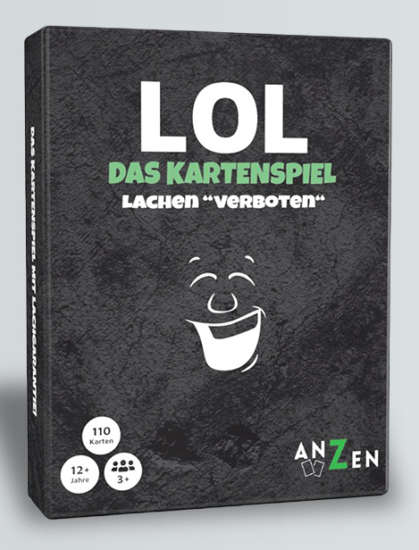 ANZEN - LOL - Das Kartenspiel - Lachen "verboten" 12+