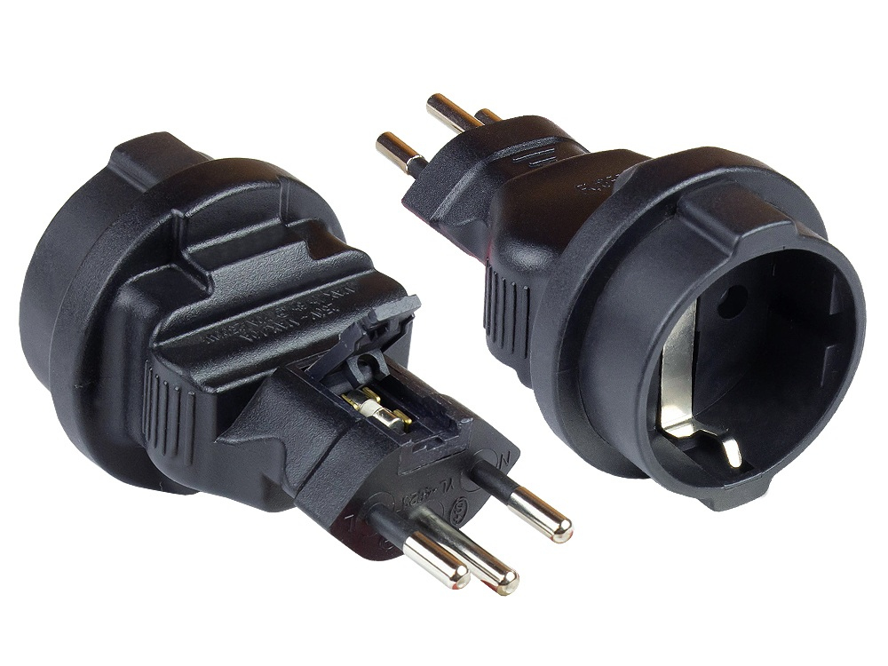 Good Connections Stromadapter Schweiz SEV1011 an Typ F SEV Good Connections Stromadapter Schweiz SEV1011 an Typ F SEV