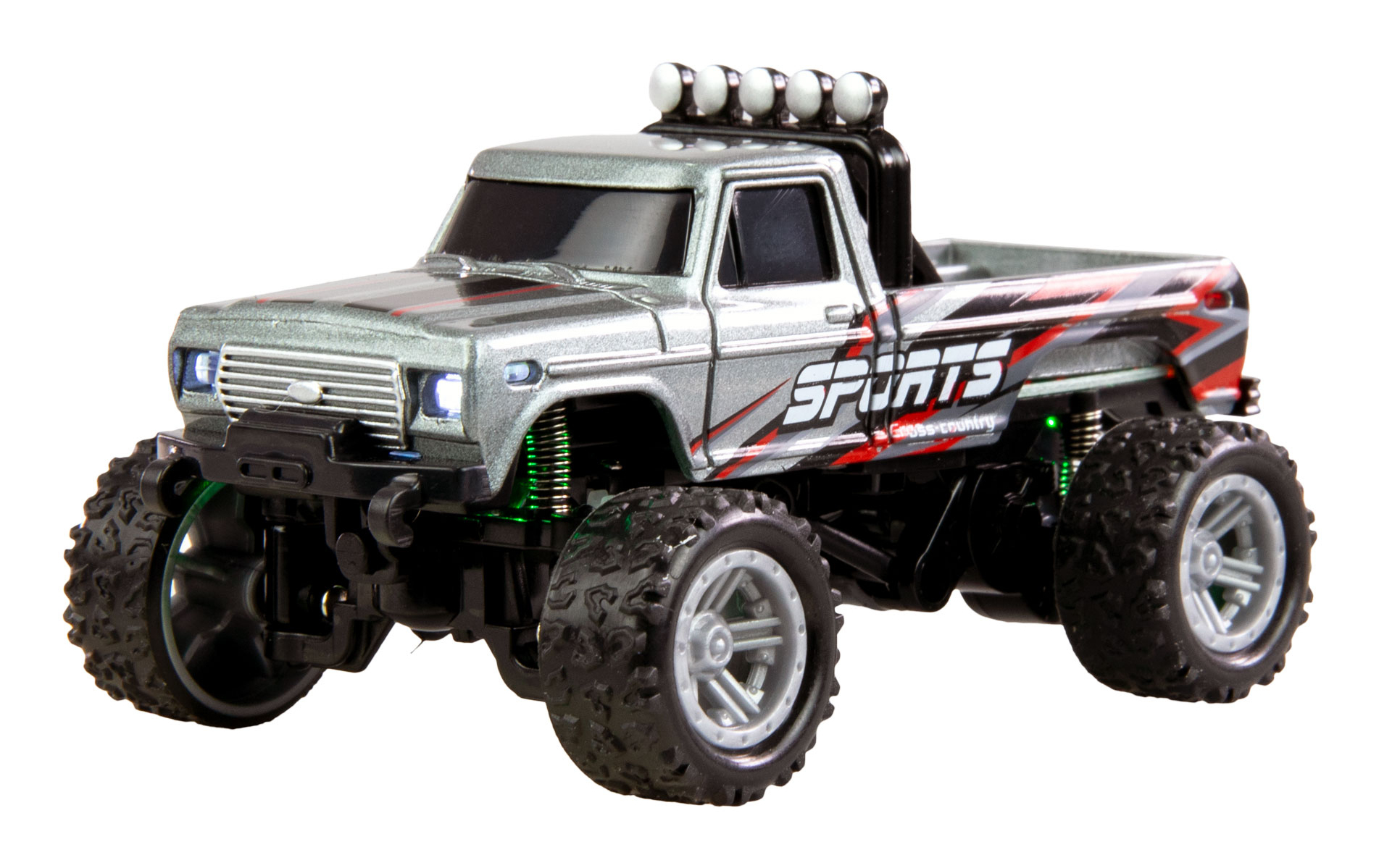 Amewi RC Monstertruck DieCast 1:64 RTR grau /&shy;6+