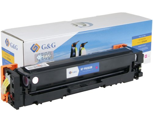 G&G Toner kompatibel mit HP 203A/&shy;CF543A