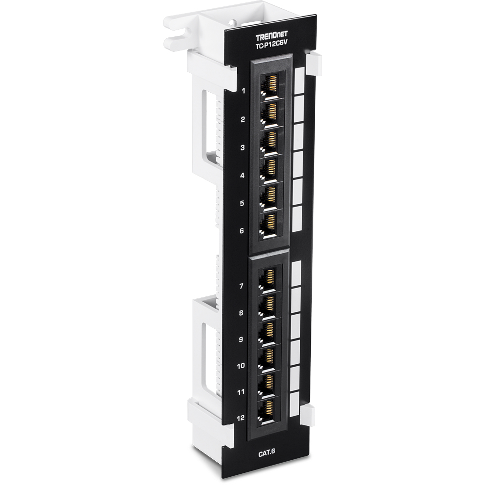 TRENDnet Patchpanel 12-Port Cat6 ungeschirmt Wall Mount