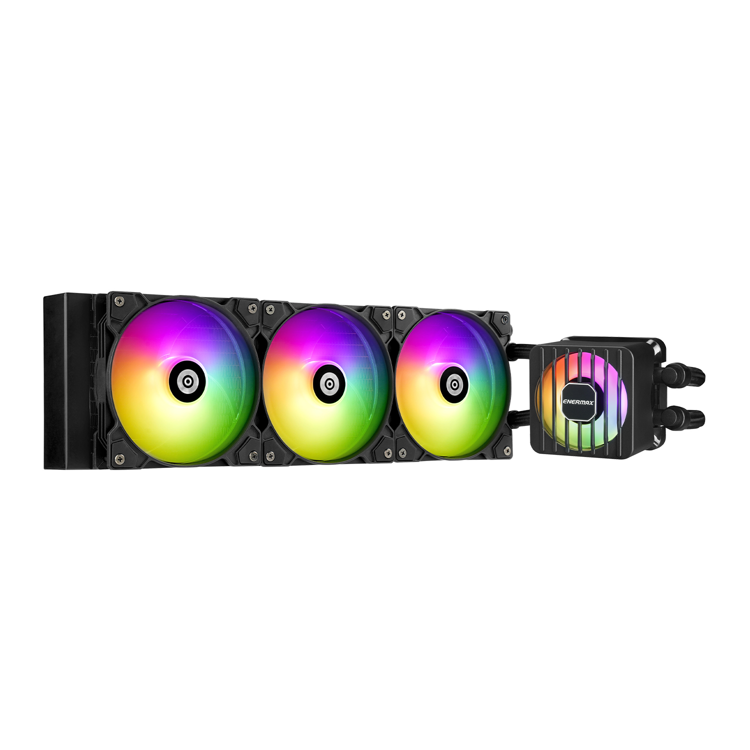 Enermax Liquid CPU Cooler LIQMAXFLO 420mm RGB AM5/­LGA1700 Enermax Liquid CPU Cooler LIQMAXFLO 420mm RGB AM5/­LGA1700