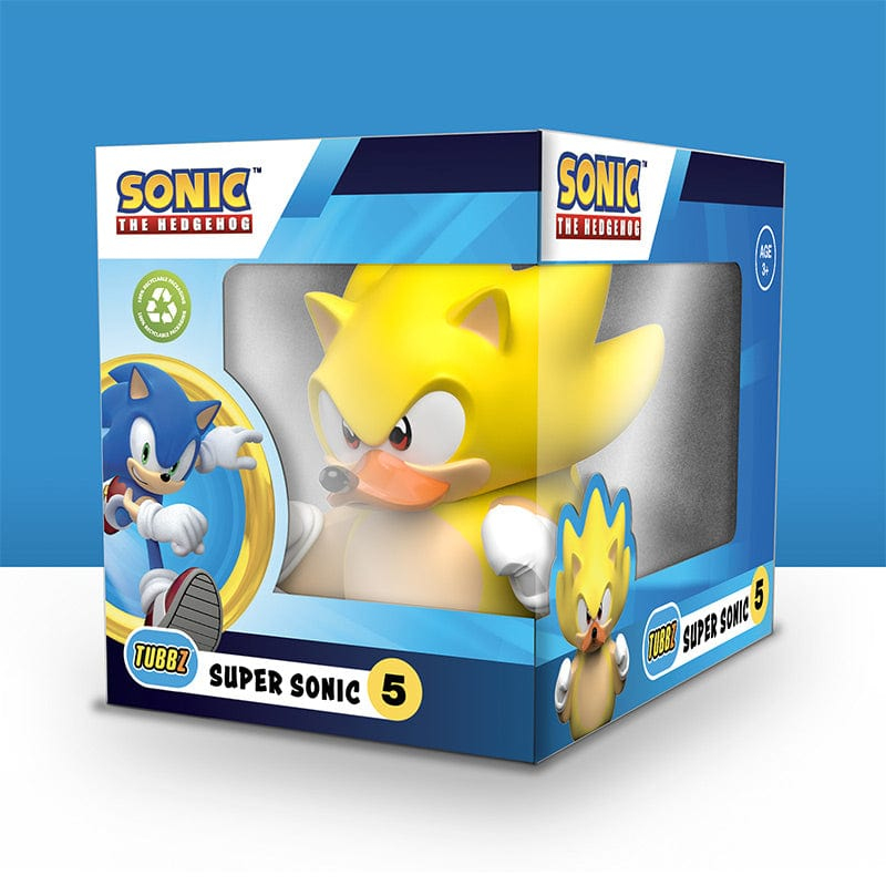 TUBBZ Sammelente - Sonic Super Sonic in Box 9cm