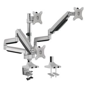 Logilink TIS 13"-32" 3TFT 2X4Gel. 1X1Gelenk silb. Max. 7KG Logilink TIS 13"-32" 3TFT 2X4Gel. 1X1Gelenk silb. Max. 7KG