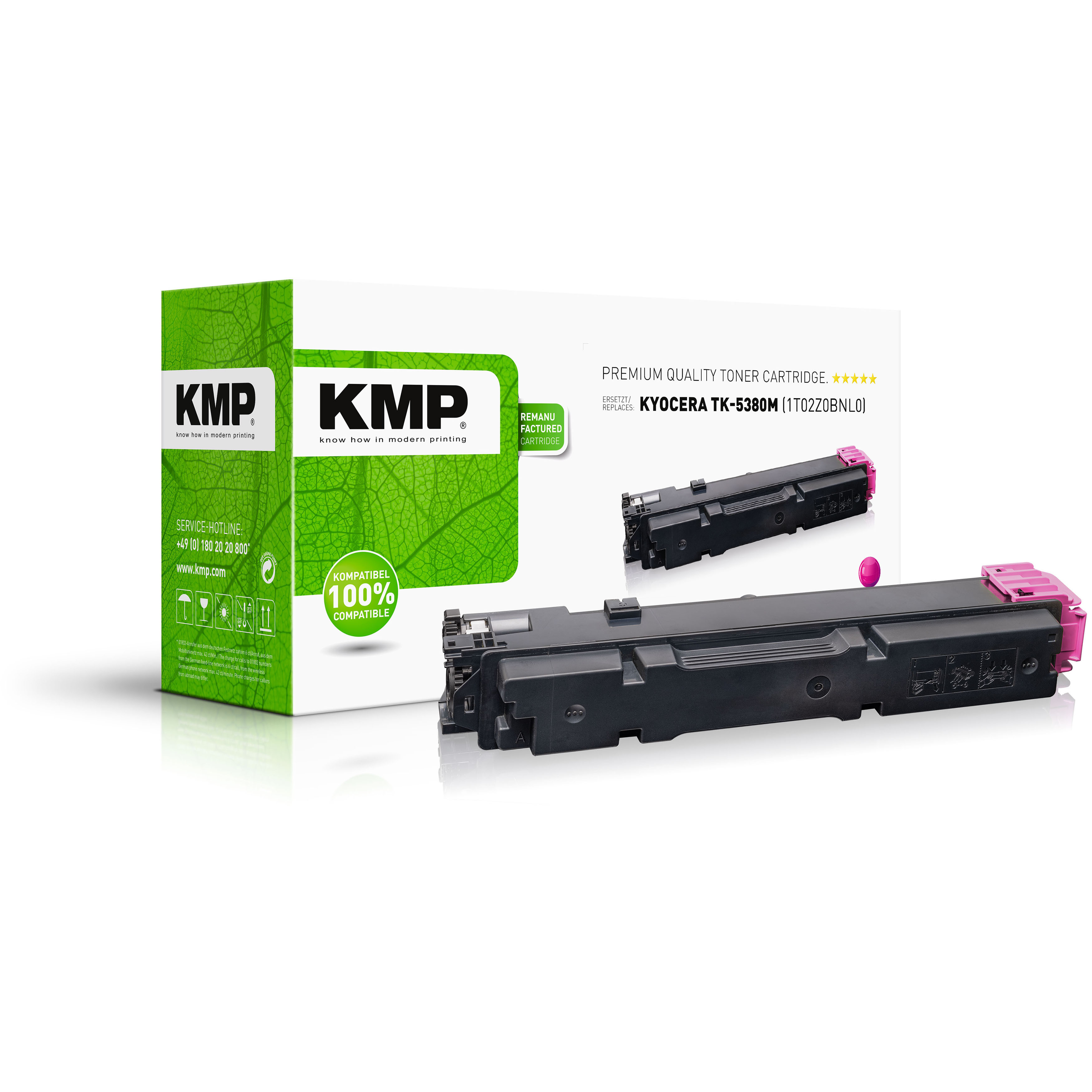 KMP Toner Kyocera TK-5380M PA4000/­MA4000 Serie magenta remanufac KMP Toner Kyocera TK-5380M PA4000/­MA4000 Serie magenta remanufac