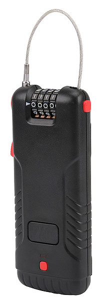 Olympia Universalschloss mit Alarm ULA-410           schwarz