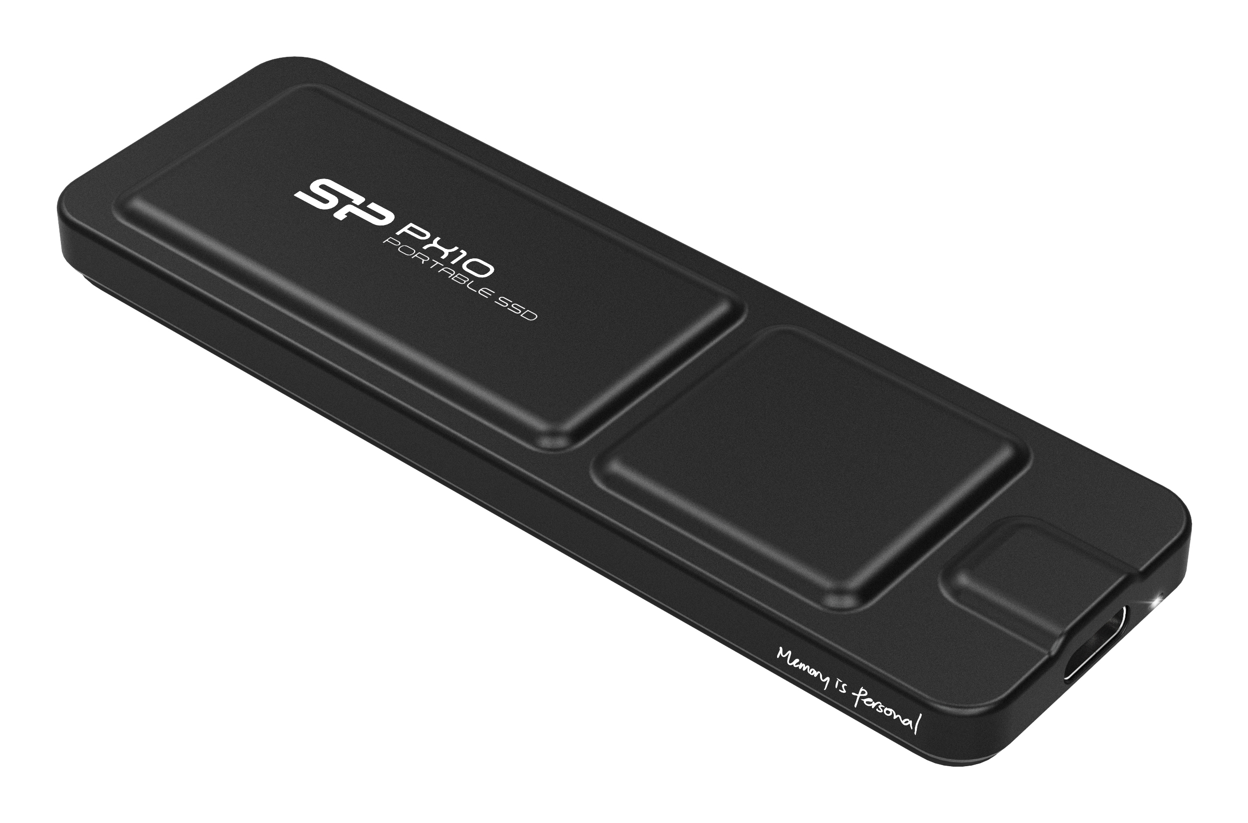 Silicon Power 1TB Portable-Stick-SSD USB 3.2 PX10 Black